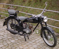 DKW RT 125W (year of construction 1952) DKW RT 125W (year of construc...